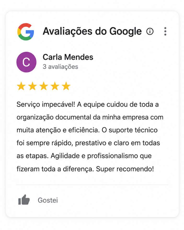 Avaliação sobre atendimento técnico da Taurisano Consultoria